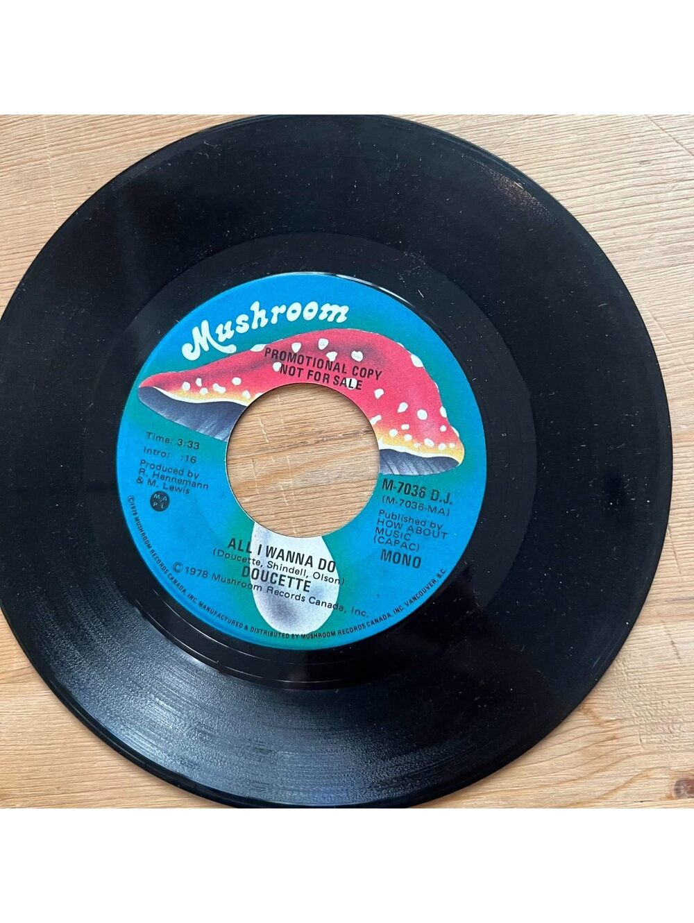 Doucette - All I wanna Do 45rpm VG+ R12